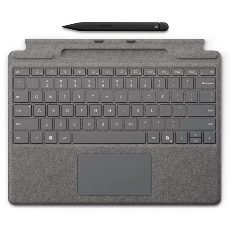 تبلت 13 اینچی مایکروسافت مدل Surface Pro 10-Core Ultra 7 165U ظرفیت 1 ترابایت و رم 64 گیگابایت به همراه کیبورد Surface Pro Copilot و قلم Slim Pen 2