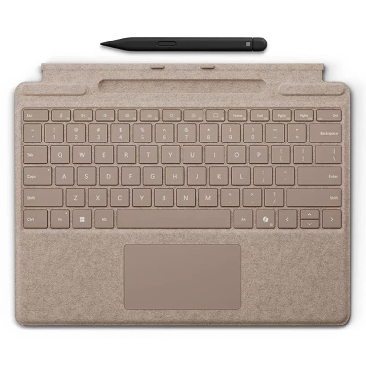 تبلت 13 اینچی مایکروسافت مدل Surface Pro 10-Core Ultra 7 165U ظرفیت 1 ترابایت و رم 64 گیگابایت به همراه کیبورد Surface Pro Copilot و قلم Slim Pen 2