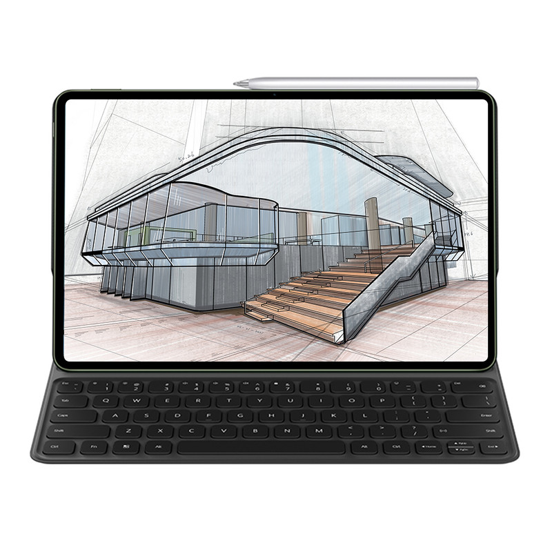 تبلت هوآوی مدل MatePad Pro 12.6 ظرفیت 256 گیگابایت و رم 8 گیگابایت به همراه قلم هوشمند M-Pencil و کیبورد Smart Magnetic