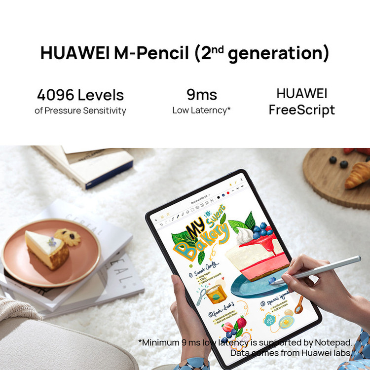 تبلت هوآوی مدل MatePad Pro 12.6 ظرفیت 256 گیگابایت و رم 8 گیگابایت به همراه قلم هوشمند M-Pencil و کیبورد Smart Magnetic