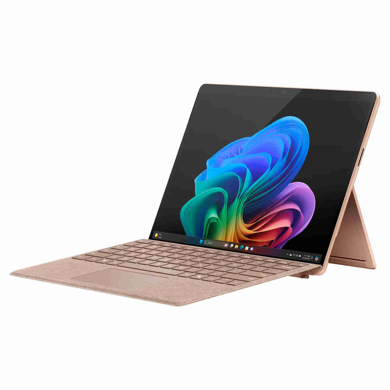 تبلت 13 اینچی مایکروسافت مدل Surface Pro 11-Snapdragon X Elite OLED ظرفیت 1 ترابایت و رم 16 گیگابایت به همراه کیبورد Surface Pro Copilot