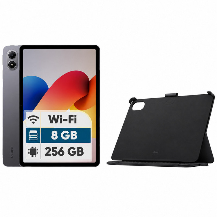 تبلت 12.1 اینچ شیائومی مدل Redmi Pad 2 Pro Wi-Fi، ظرفیت 256 گیگابایت و رم 8 گیگابایت به همراه کیبورد