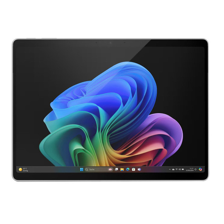 تبلت 13 اینچی مایکروسافت مدل Surface Pro 11-Snapdragon X Elite OLED ظرفیت 1 ترابایت و رم 16 گیگابایت به همراه کیبورد Surface Pro Copilot و قلم Slim Pen 2