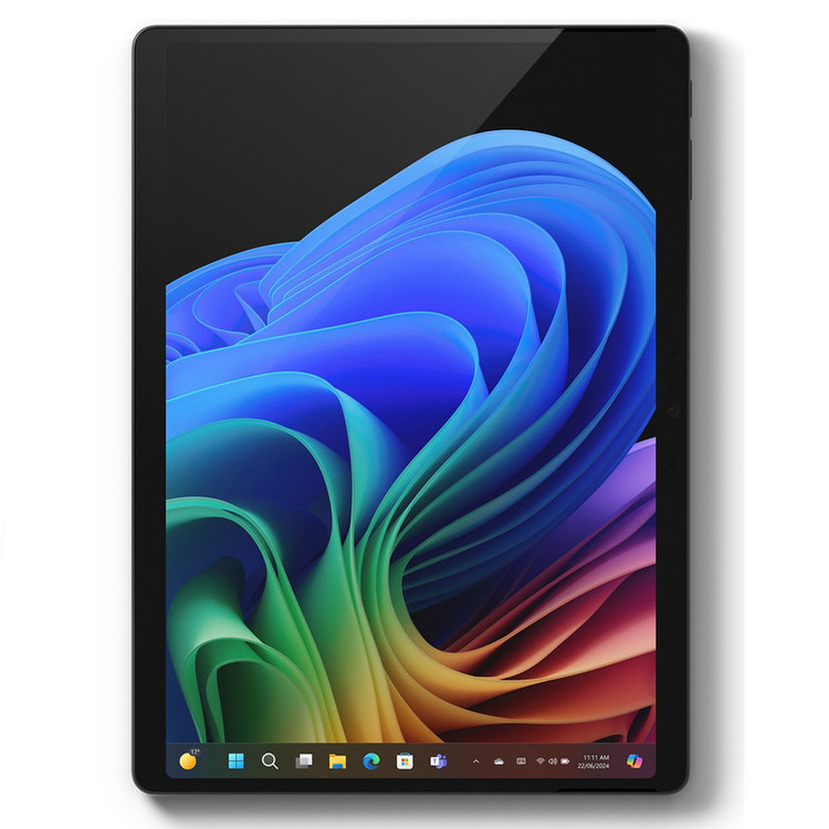 تبلت 13 اینچی مایکروسافت مدل Surface Pro 11-Snapdragon X Elite OLED ظرفیت 1 ترابایت و رم 16 گیگابایت به همراه کیبورد Surface Pro Copilot و قلم Slim Pen 2
