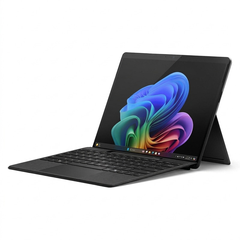 تبلت 13 اینچی مایکروسافت مدل Surface Pro 11-Snapdragon X Elite OLED ظرفیت 512 گیگابایت و رم 16 گیگابایت به همراه کیبورد Surface Pro Copilot