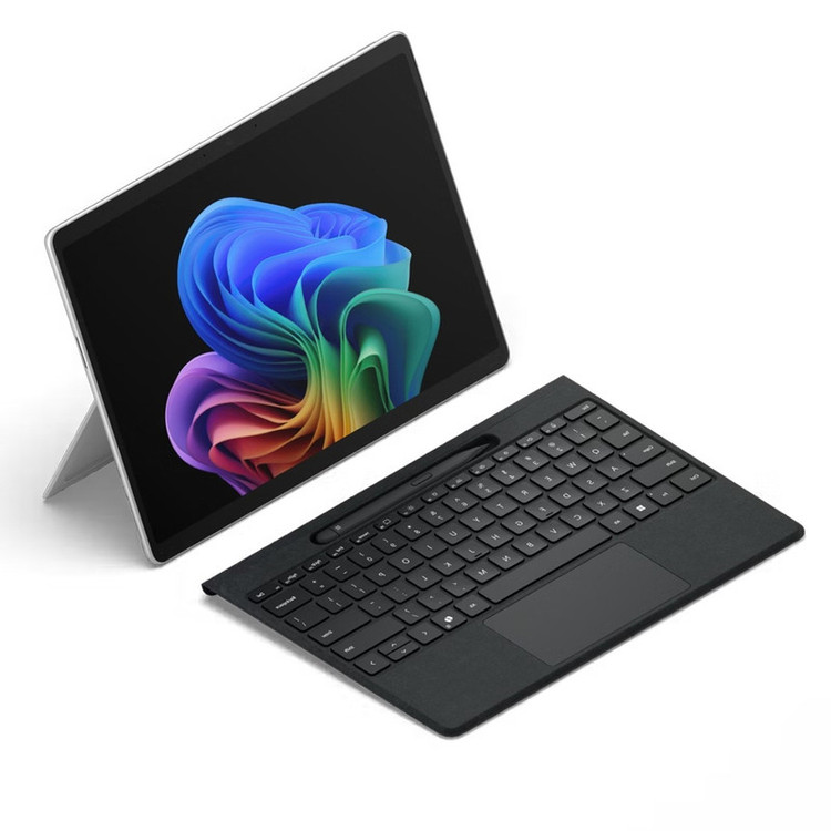 تبلت 13 اینچی مایکروسافت مدل Surface Pro 11 - Ultra 7 ظرفیت 1 ترابایت و رم 16 گیگابایت به همراه کیبورد Surface Pro Copilot و قلم Slim Pen 2