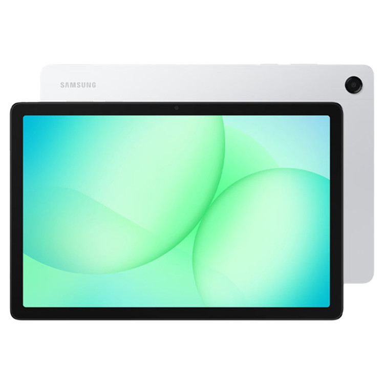 تبلت 11 اینچ سامسونگ مدل Galaxy Tab A11 Plus Wi-Fi، ظرفیت 256 گیگابایت و رم 8 گیگابایت، رزولوشن دوربین 8 مگاپیکسل به همراه شارژر دیواری 25 وات سامسونگ مدل T2510