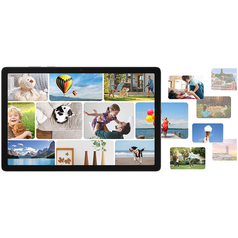تبلت 11 اینچ سامسونگ مدل Galaxy Tab A11 Plus Wi-Fi، ظرفیت 256 گیگابایت و رم 8 گیگابایت، رزولوشن دوربین 8 مگاپیکسل به همراه شارژر دیواری 25 وات سامسونگ مدل T2510