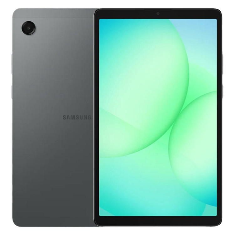 تبلت 8.7 اینچ سامسونگ مدل Galaxy Tab A11 Wi-Fi، ظرفیت 128 گیگابایت و رم 8 گیگابایت، رزولوشن دوربین 8 مگاپیکسل به همراه شارژر دیواری 25 وات سامسونگ مدل T2510