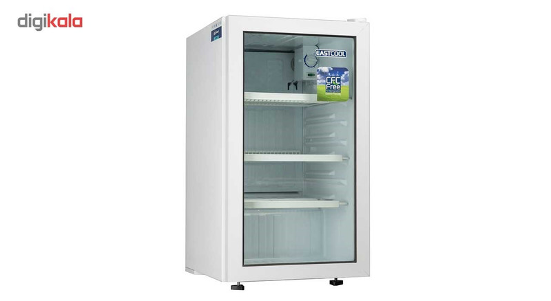 یخچال 5 فوت ایستکول مدل TM-4294-CS، با ارتفاع 80، پهنای 45 و عمق 52 سانتی متر، میزان مصرف انرژی C، دارای 4 طبقه در یخچال، دارای پایه های قابل تنظیم
