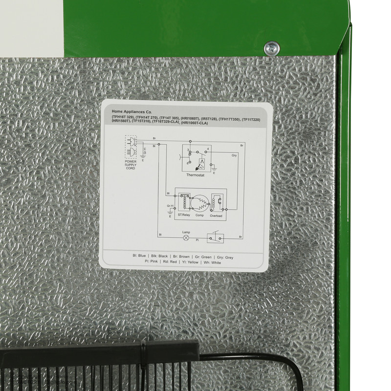یخچال و فریزر 10 فوت امرسان مدل HRI1060T-CLA طرح پرچم ایتالیا