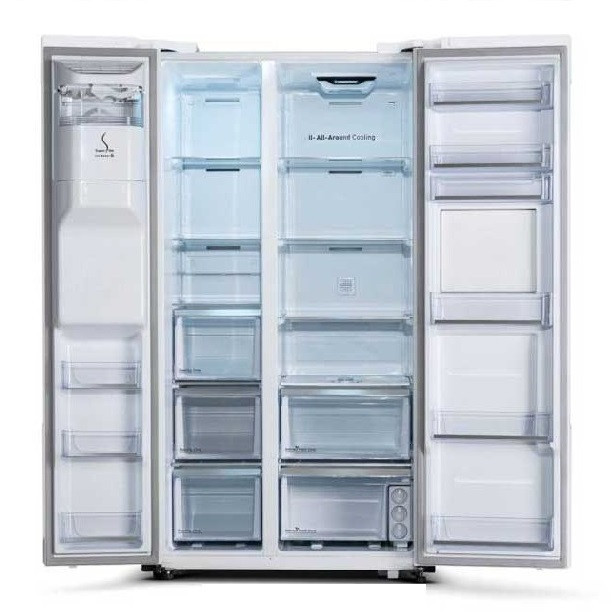 یخچال فریزر ساید بای ساید 32 فوت لئوکو مدل LSBS84005-ST ICE MAX