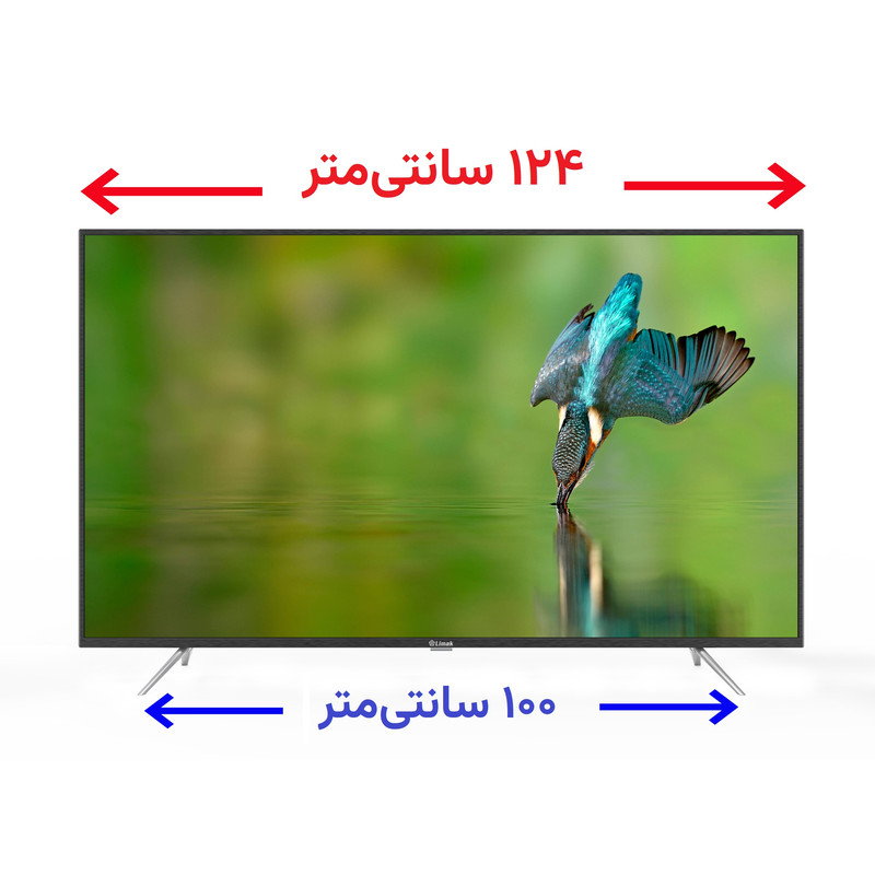 تلویزیون 55 اینچ ال ای دی هوشمند لیماک جنرال اینترنشنال مدل LGI-5520TDU