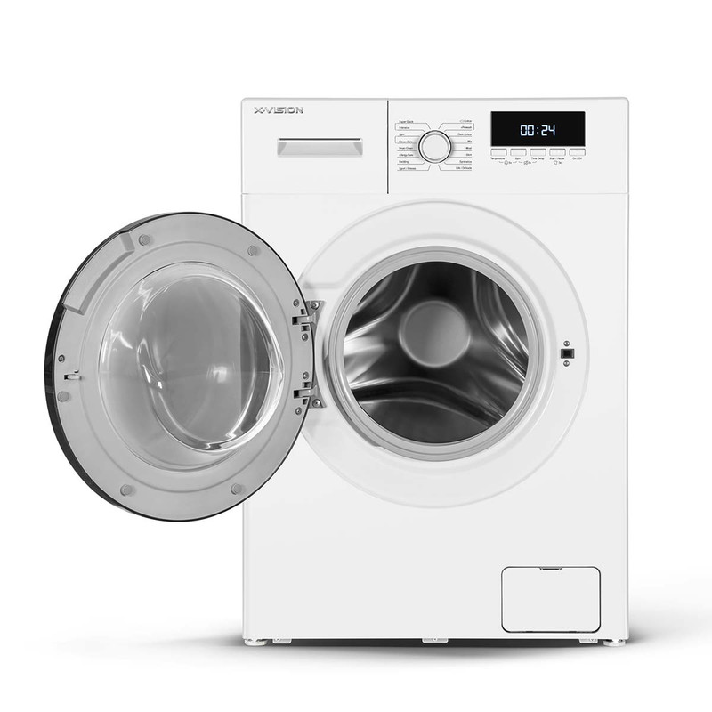 ماشین لباسشویی 6 کیلوگرم اتوماتیک ایکس ویژن مدل TE62-AW/AS