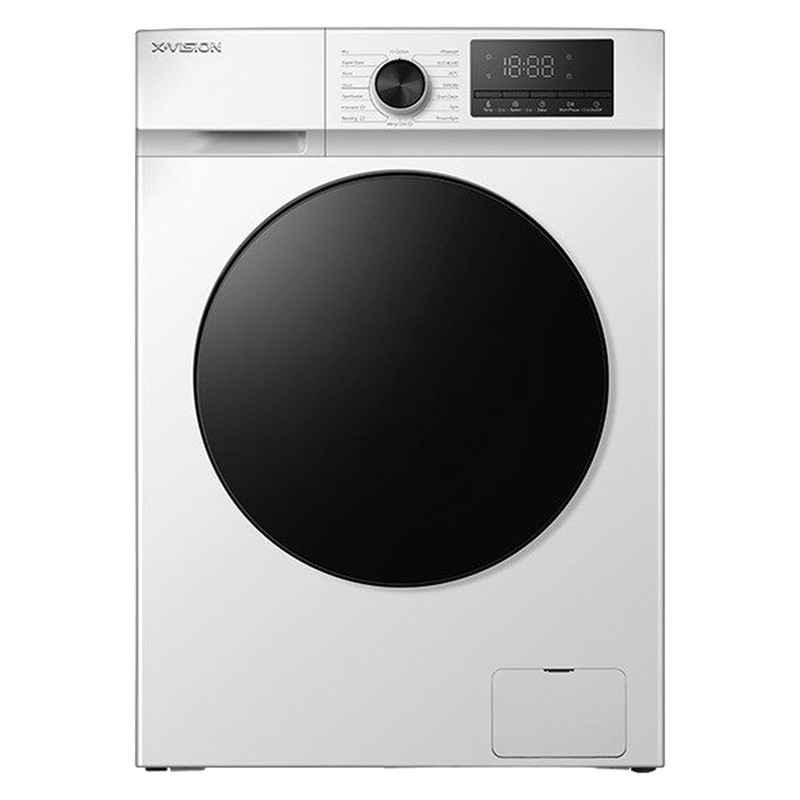 ماشین لباسشویی 8 کیلوگرم اتوماتیک ایکس ویژن مدل TF84-AWBL/ASBL