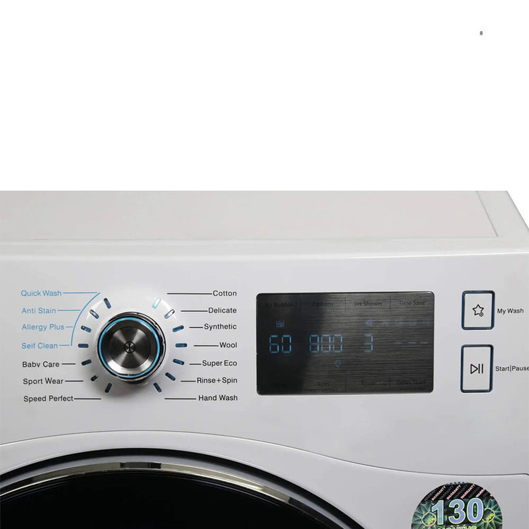 ماشین لباسشویی 8 کیلوگرم اتوماتیک دوو مدل LM-881W