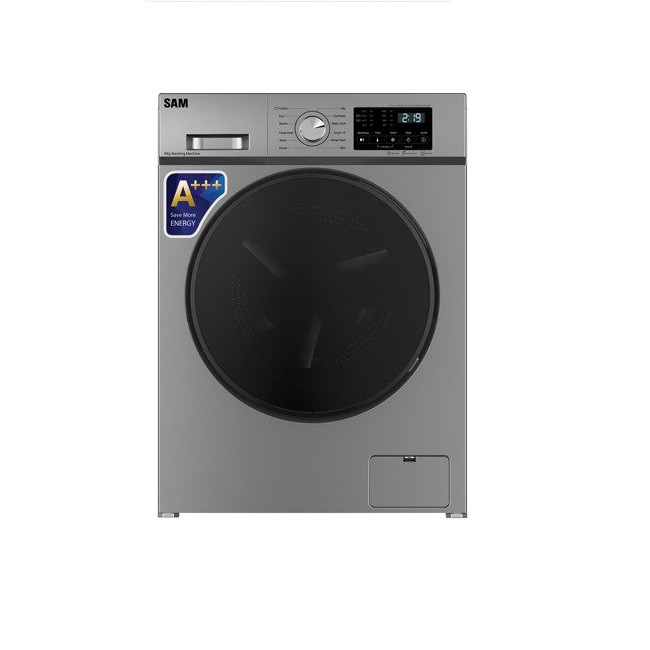 ماشین لباسشویی 8 کیلوگرم اتوماتیک سام مدل UN-Q1435/W