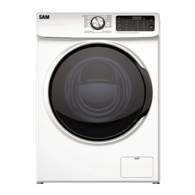 ماشین لباسشویی 9 کیلوگرم اتوماتیک سام مدل DD-P1480/W