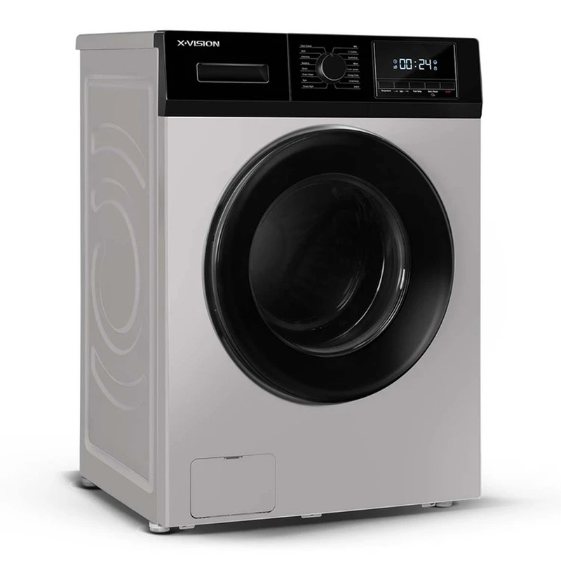 ماشین لباسشویی 7 کیلوگرم اتوماتیک ایکس ویژن مدل TG72-BWBL/BSBL