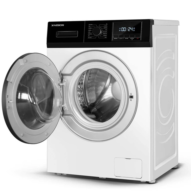 ماشین لباسشویی 7 کیلوگرم اتوماتیک ایکس ویژن مدل TG72-BWBL/BSBL