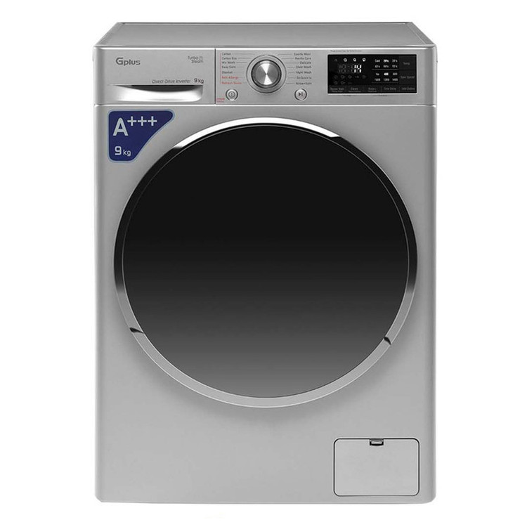 ماشین لباسشویی 9 کیلوگرم اتوماتیک جی پلاس مدل GWM-R909S