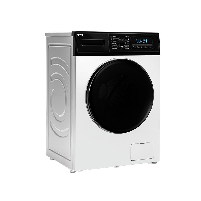 ماشین لباسشویی تی سی ال مدل G82-BS/BW ظرفیت 8 کیلوگرم