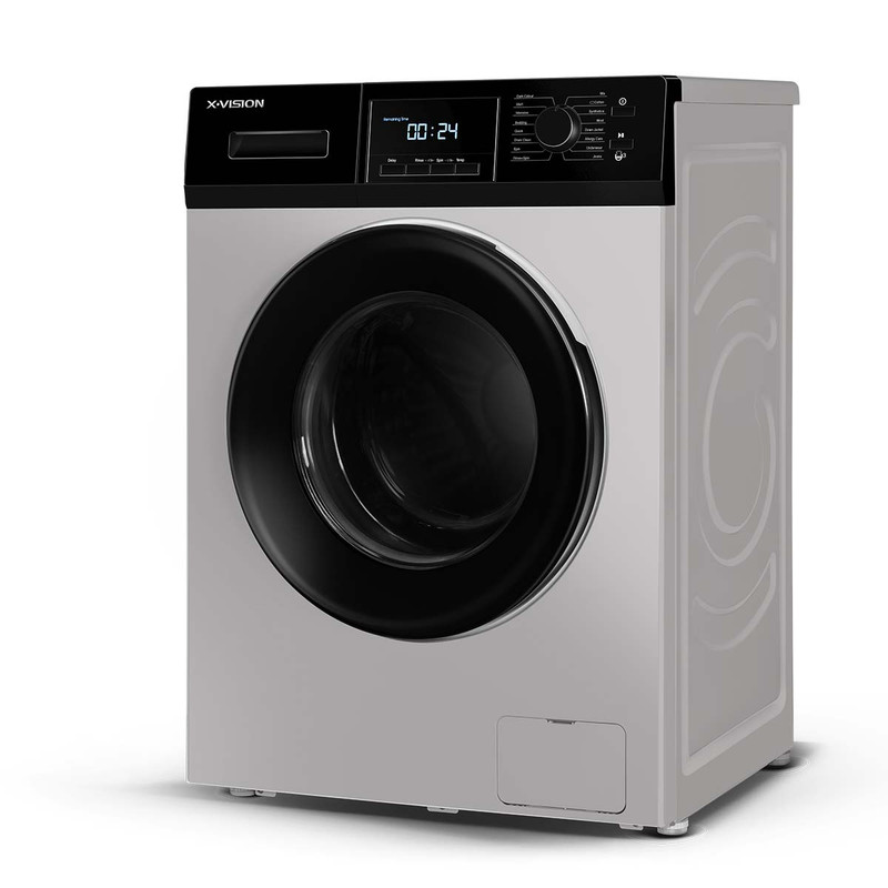 ماشین لباسشویی ایکس ویژن مدل TM84-BWBL/BSBL ظرفیت 8 کیلوگرم