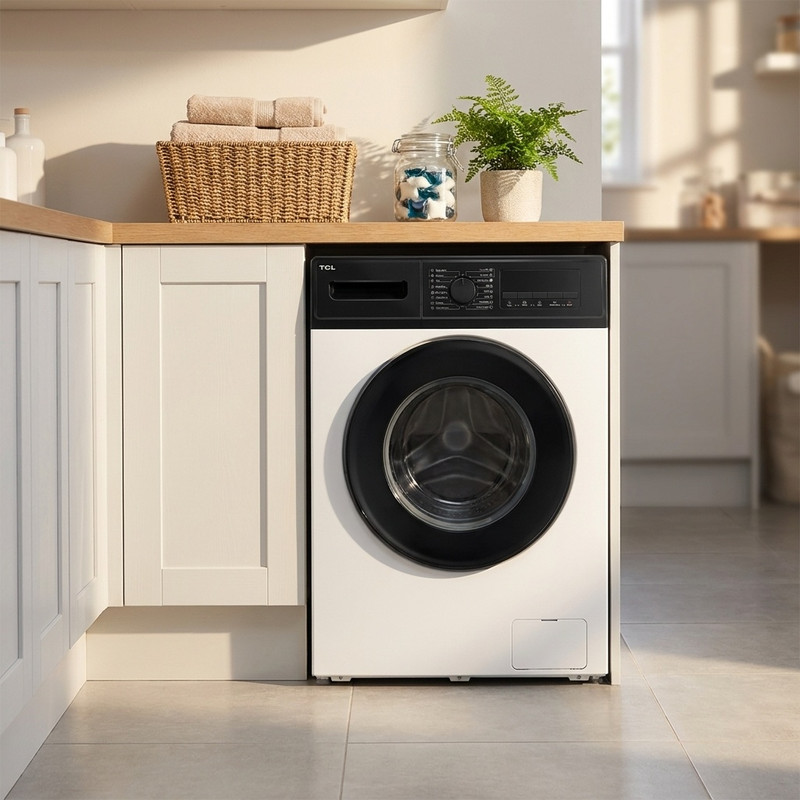 ماشین لباسشویی 7 کیلوگرم اتوماتیک تی سی ال مدل G72-BW/BS