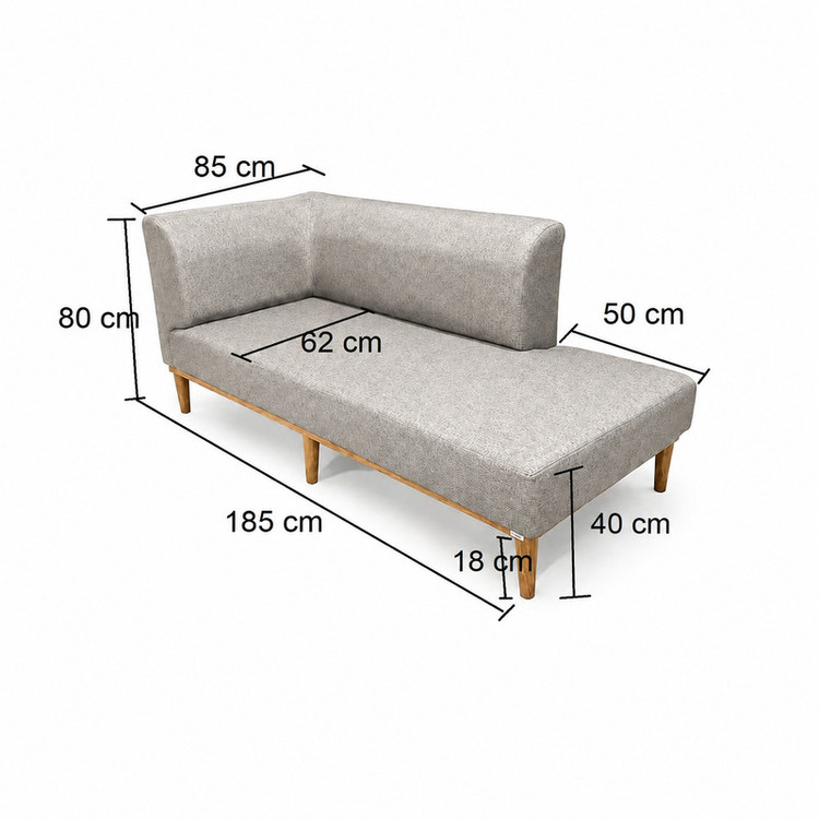 مبل ال 6 نفره گالری چوب آشنایی مدل Nest-Khod-L ست 2 تکه به همراه 4 کوسن