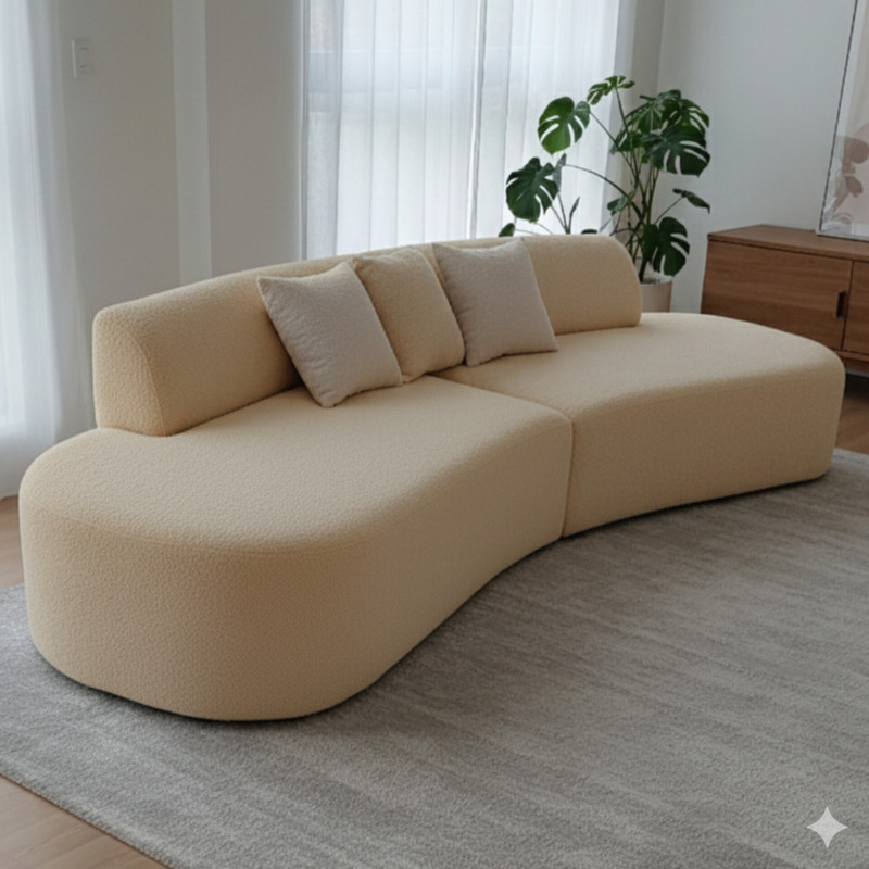 مبل راحتی 2 تکه 5 نفره مدل ویورا کد 3536