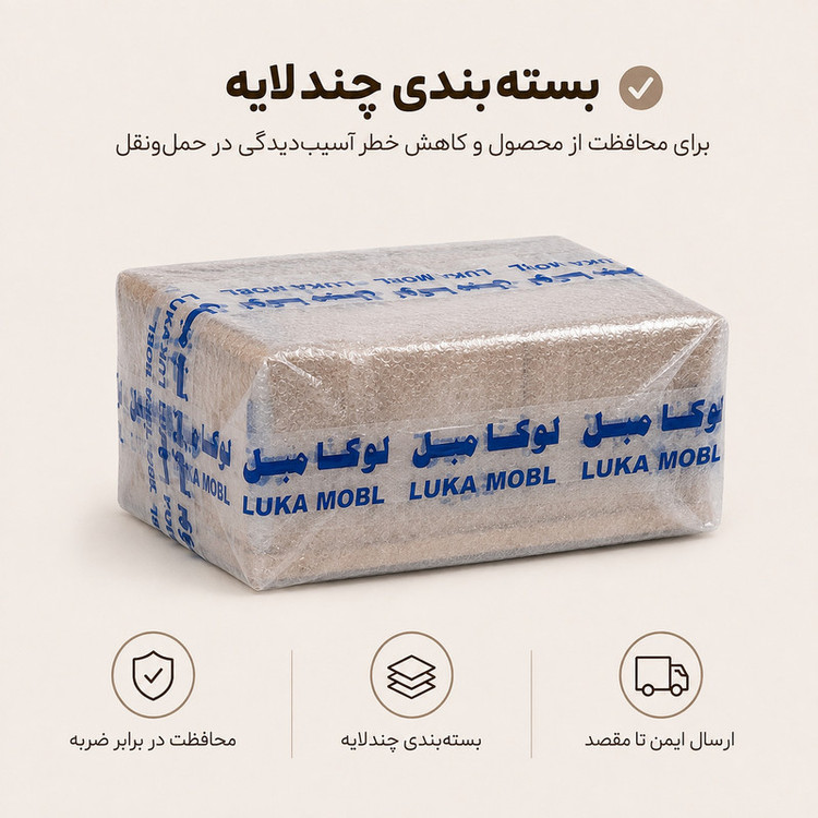مبل یک نفره لوکا مبل مدل ورونا چوبی