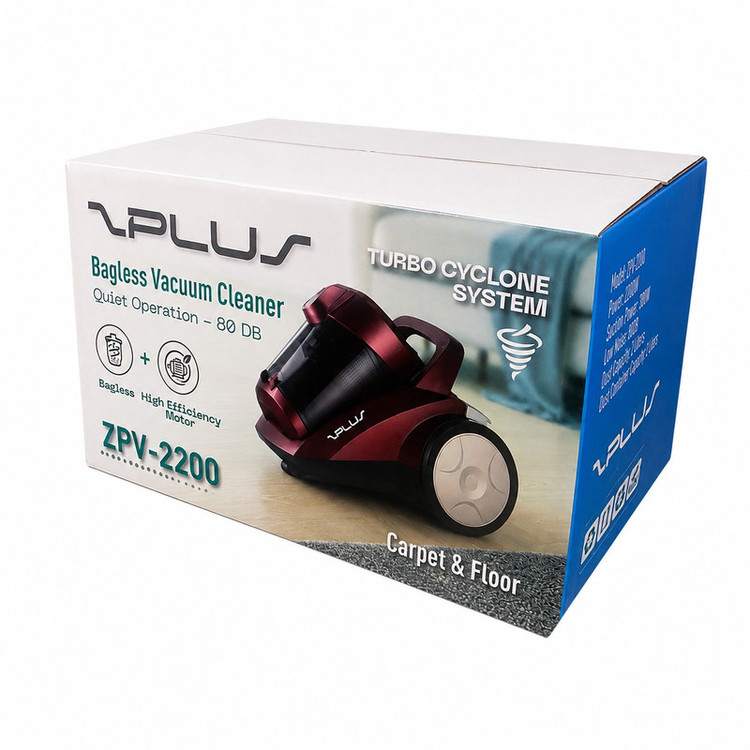 جاروبرقی مخزندار 2200 وات مدل zplus-2200