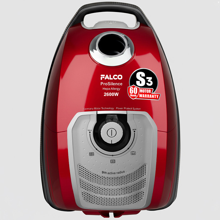 جاروبرقی 2600 وات فالکو هوم مدل VCA-S3T