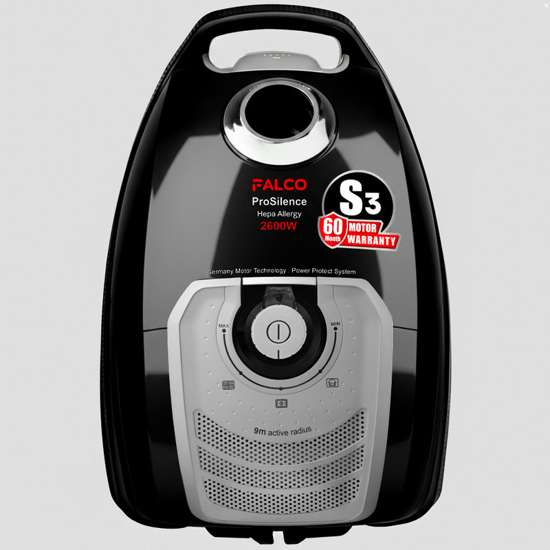 جاروبرقی 2600 وات فالکو هوم مدل VCA-S3T