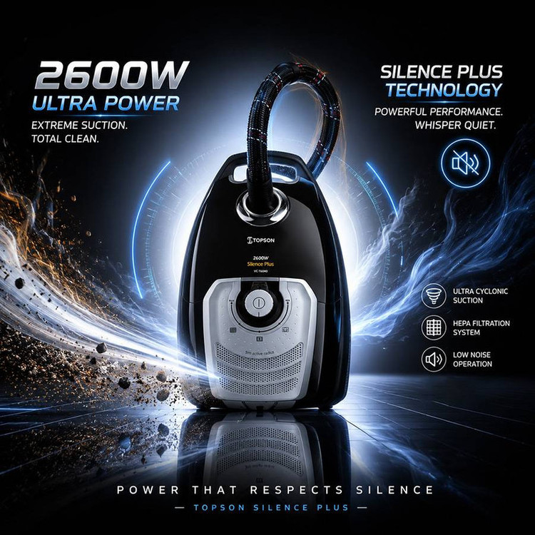جاروبرقی 2600 وات تاپسون مدل VC-T6040