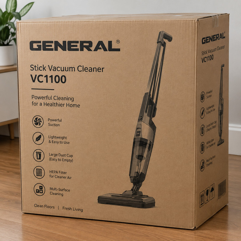 جاروبرقی 1250 وات جنرال مدل VC 1100