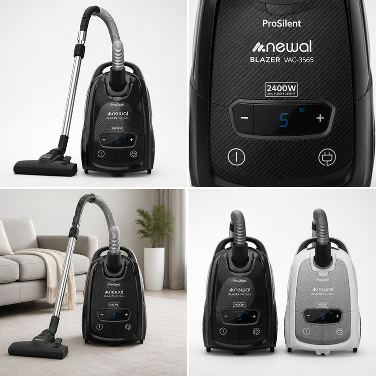 جاروبرقی 2400 وات نوال مدل VAC-3565-02
