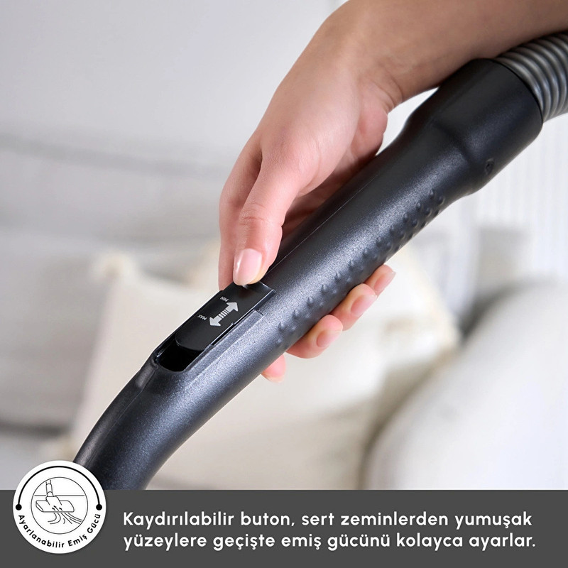 جاروبرقی 899 وات کاراجا مدل Vantuz Action Force X10