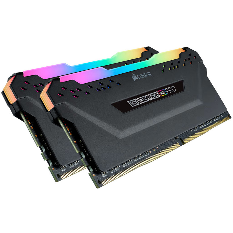 رم دسکتاپ کورسیر مدل VENGEANCE RGB PRO DDR4 دوکاناله 32 گیگابایت 3200 مگاهرتز تایمینگ CL16 ولتاژ 1.35 ولت با نورپردازی RGB