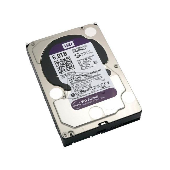 هارددیسک اینترنال وسترن دیجیتال مدل Purple WD60PURX ظرفیت 6 ترابایت