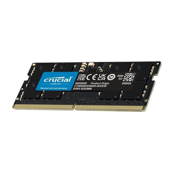 رم لپتاپ کروشیال مدل CT16 DDR5 تک کاناله 16 گیگابایت فرکانس 4800 مگاهرتز تایمینگ CL40 ولتاژ کاری 1.1 ولت نوع SO-DIMM
