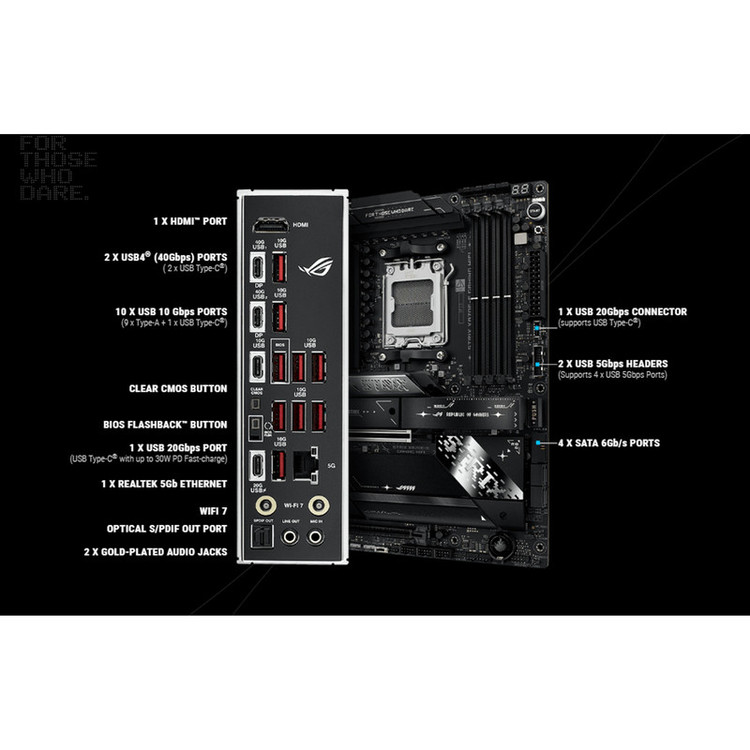 مادربرد ایسوس مدل ROG STRIX X870E-E GAMING WIFI