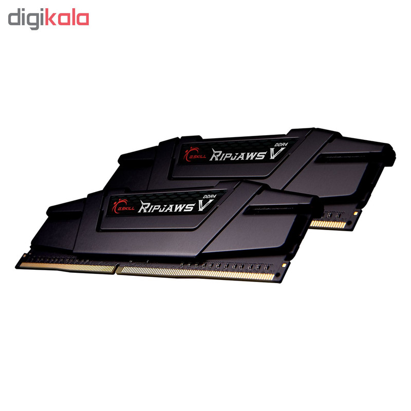 رم دسکتاپ DDR4 دو کاناله 3600 مگاهرتز CL19 جی اسکیل مدل ripjaws v ظرفیت 32 گیگابایت
