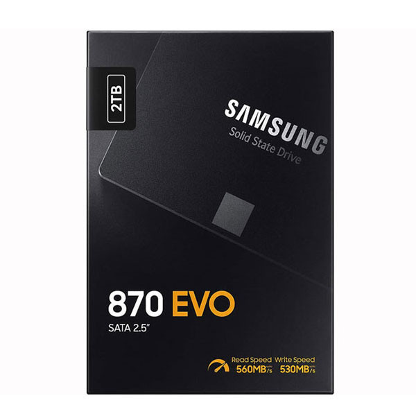 اس اس دی اینترنال SATA III سامسونگ مدل EVO 870 ظرفیت 2 ترابایت