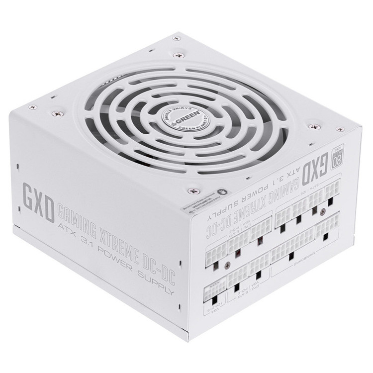منبع تغذیه کامپیوتر 1000W وات گرین مدل GP1000B-GXD White (ATX 3.1)
