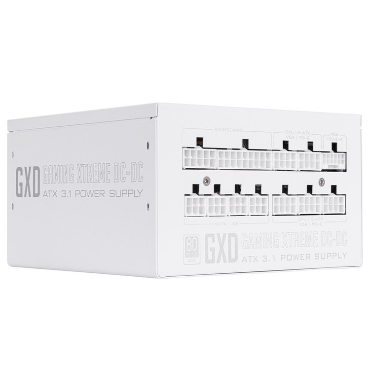 منبع تغذیه کامپیوتر 1200W وات گرین مدل GP1200B-GXD White (ATX 3.1)