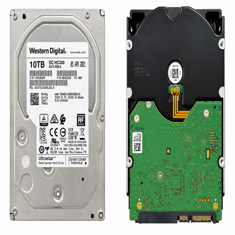 هارد اینترنال اولترا استار مدل WD-WUS721010ALE6L4 DC HC330  ظرفیت 10 ترابایت