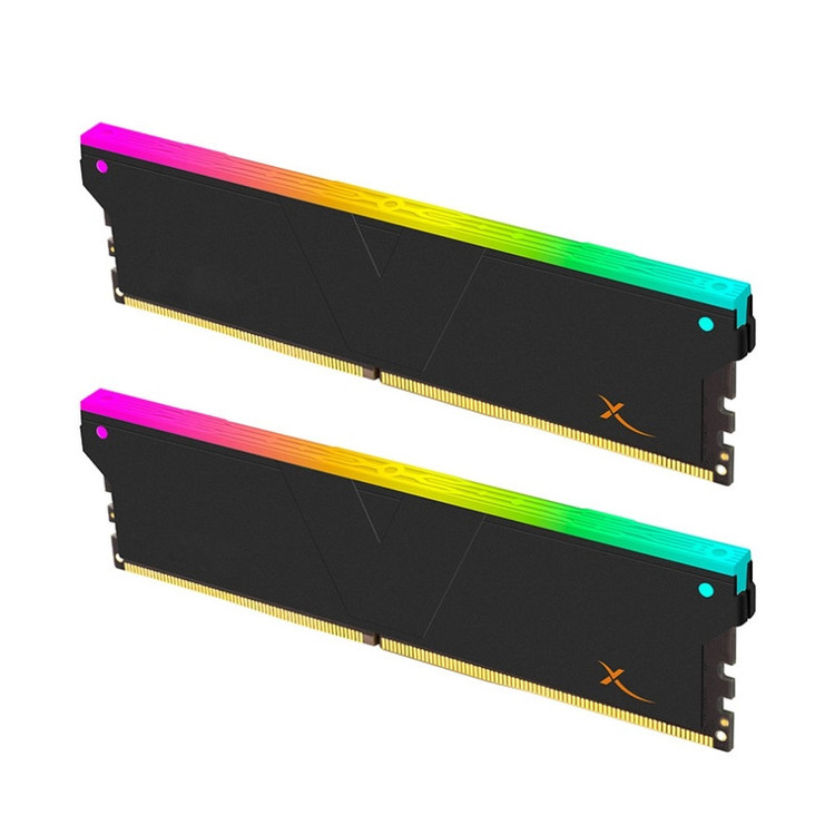 رم دسکتاپ DDR5 دو کاناله 6000 مگاهرتز CL36 وی کالر مدل Manta XSky RGB ظرفیت 32 گیگابایت