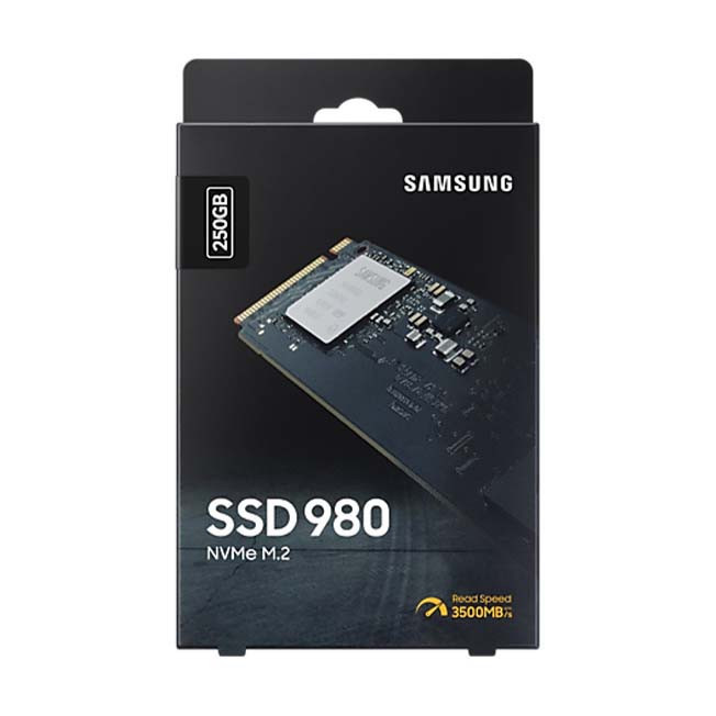 اس اس دی اینترنال PCIe Gen3 x4 سامسونگ مدل 980 ظرفیت 250 گیگابایت