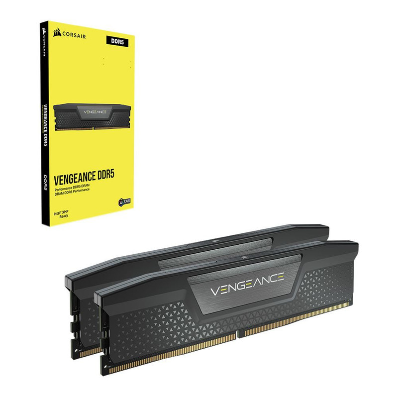 رم دسکتاپ DDR5 دو کاناله 6400 مگاهرتز CL42 کورسیر مدل VENGEANCE ظرفیت 64 گیگابایت